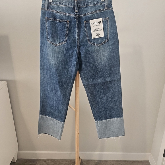 Evidnt Los Angeles Ghent Boyfriend Jeans (NWT) Size 28 - Picture 2 of 3
